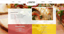 Desktop Screenshot of giamorestaurant.sk