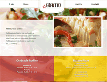 Tablet Screenshot of giamorestaurant.sk